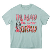 Arona In May We Wear Gray Heavy Core Tee - texasbilliewilder