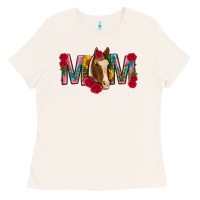 Bone mom with horse mothers day Ladies Tee - texasbilliewilder