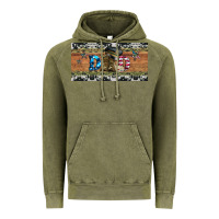 Vintage Olive soldier dad license  plate Vintage Hoodie - Artiststas