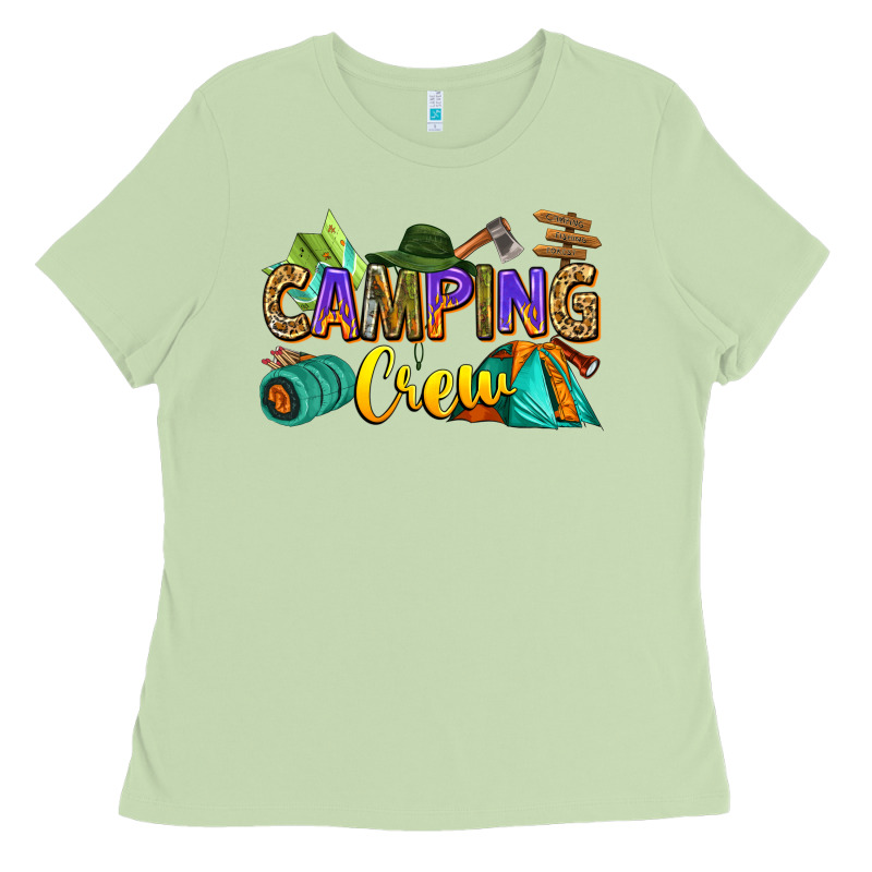 Camping Crew Ladies Tee by Zillion Design Studio | Teevron