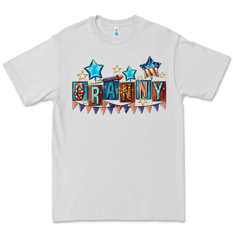 American Granny 4th Of July Premium Tee by CowGirlArtShop | Teevron