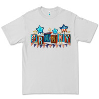 Dove Grey American Granny 4th of july Premium Tee - CowGirlArtShop