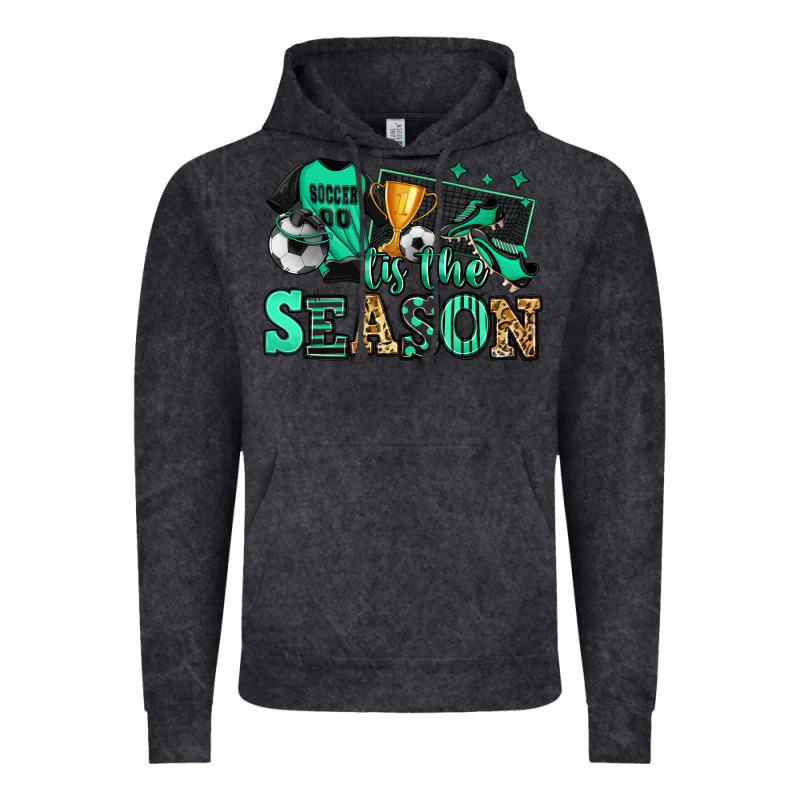 Tis The Season Soccer Vintage Hoodie by Jasminsmagicworld | Teevron