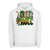 Pigment Lunar Rock St. Patrick's Luck and roll Urban Hoodie - OliviaCreatesArt