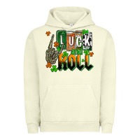 Pigment Pistachio St. Patrick's Luck and roll Urban Hoodie - OliviaCreatesArt