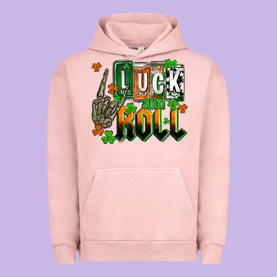 St. Patrick's Luck And Roll Urban Hoodie Designed By Oliviacreatesart