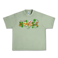 Oil Green st patricks day nurse Urban Heavy Tee - BarkalooDesign