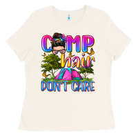 Bone camp hair don't care Ladies Tee - Zillion Design Studio