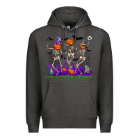 Charcoal Heather Let's get halloweird Premium Hoodie - NancyCooperArtShop