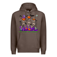 Coffee Let's get halloweird Premium Hoodie - NancyCooperArtShop