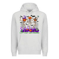 Dove Grey Let's get halloweird Premium Hoodie - NancyCooperArtShop