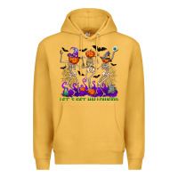 Mustard Let's get halloweird Premium Hoodie - NancyCooperArtShop