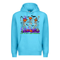 Ocean Blue Let's get halloweird Premium Hoodie - NancyCooperArtShop