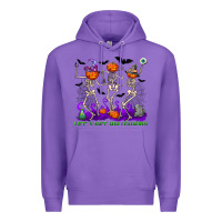 Purple Let's get halloweird Premium Hoodie - NancyCooperArtShop