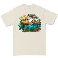 Bone hello summer Premium Tee - SublimationCraftShop