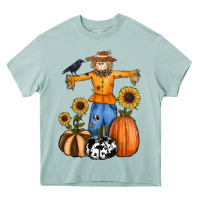 Arona pumpkin sunflower fall scarecrow Heavy Core Tee - RanaPortraitStore