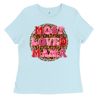 Most Loved Mama Ladies Tee | Teevron