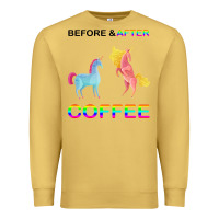 Antique Gold Before After Coffee Premium Sweatshirt - Bettercallsaul
