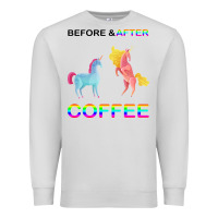 Dove Grey Before After Coffee Premium Sweatshirt - Bettercallsaul