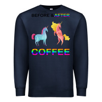 Navy Before After Coffee Premium Sweatshirt - Bettercallsaul
