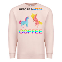 Pale Pink Before After Coffee Premium Sweatshirt - Bettercallsaul