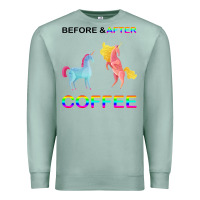 Seafoam Before After Coffee Premium Sweatshirt - Bettercallsaul