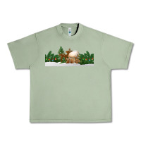 Oil Green Christmas cookie jar Urban Heavy Tee - Jasminsmagicworld
