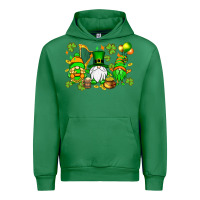 Emerald St. Patrick's Day gnomes Urban Hoodie - OliviaCreatesArt