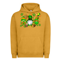Pigment Peanut Butter St. Patrick's Day gnomes Urban Hoodie - OliviaCreatesArt