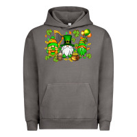 Pigment Tornado St. Patrick's Day gnomes Urban Hoodie - OliviaCreatesArt