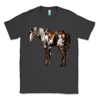 Smoke Mustang Horse Classic Tee - LillyAllenDesigns
