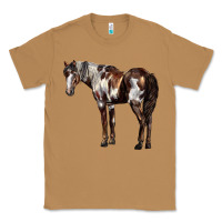 Toasted Coconut Mustang Horse Classic Tee - LillyAllenDesigns