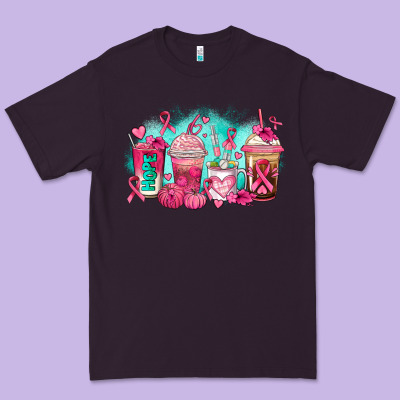 Breast Cancer  Coffee Cups Premium Tee Designed By Adodesignshop