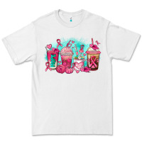 White breast cancer  coffee cups Premium Tee - AdoDesignShop