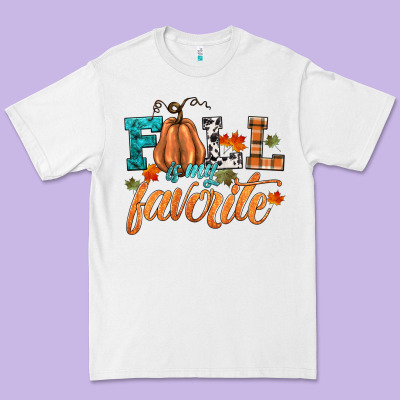 Fall Is My Favorite Premium Tee Designed By Hra Design Shop