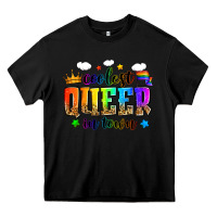 Black coolest queer in town Heavy Core Tee - Zillion Design Studio