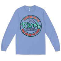 Colony Blue floatin on the river killin my liver Long Sleeve Tee - MaliasSmallBusiness