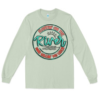 Matcha floatin on the river killin my liver Long Sleeve Tee - MaliasSmallBusiness