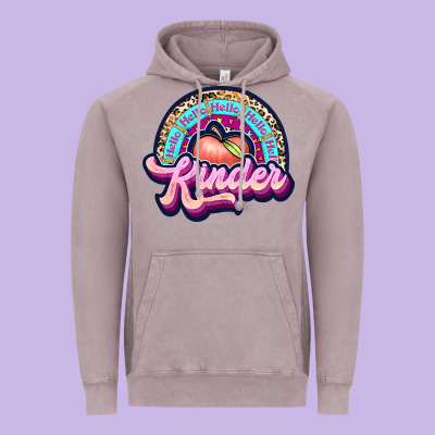 Kinder Vintage Hoodie Designed By Jahusdesignshop