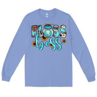 Colony Blue floss boss Long Sleeve Tee - JahusDesignShop