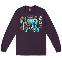 Plum floss boss Long Sleeve Tee - JahusDesignShop