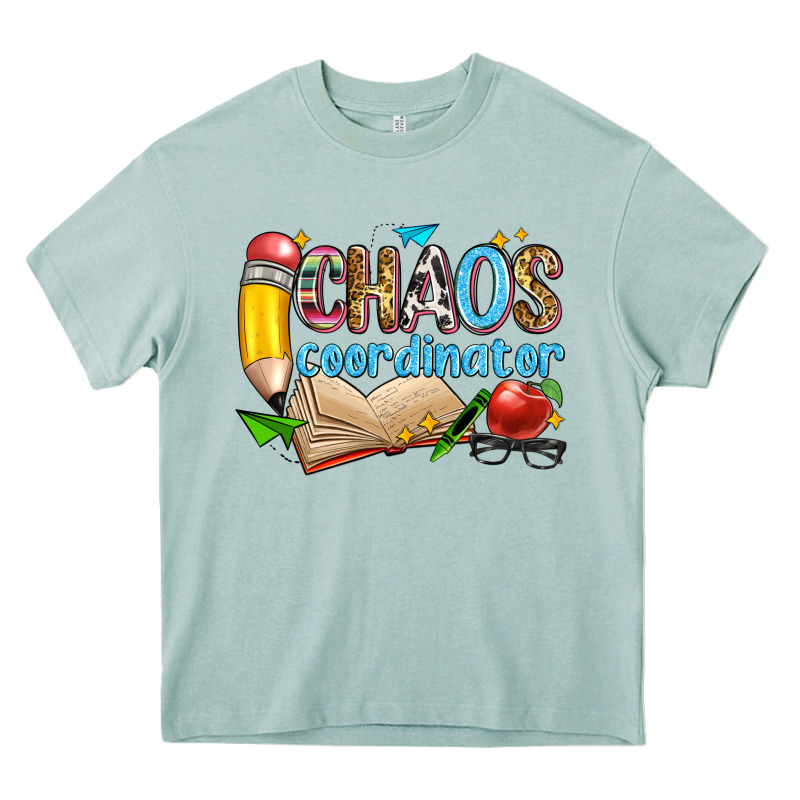 Chaos Coordinator Heavy Core Tee by Zillion Design Studio | Teevron