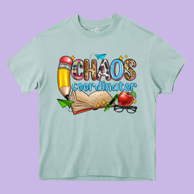 Chaos Coordinator Heavy Core Tee Designed By Zillion Design Studio