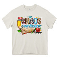 Cream chaos coordinator Heavy Core Tee - Zillion Design Studio