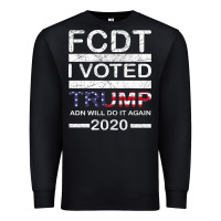 Black hell yeah i voted trump and will do it again 2020 Premium Sweatshirt - Bettercallsaul