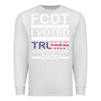 Oatmeal Heather hell yeah i voted trump and will do it again 2020 Premium Sweatshirt - Bettercallsaul
