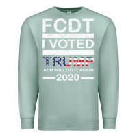 Seafoam hell yeah i voted trump and will do it again 2020 Premium Sweatshirt - Bettercallsaul