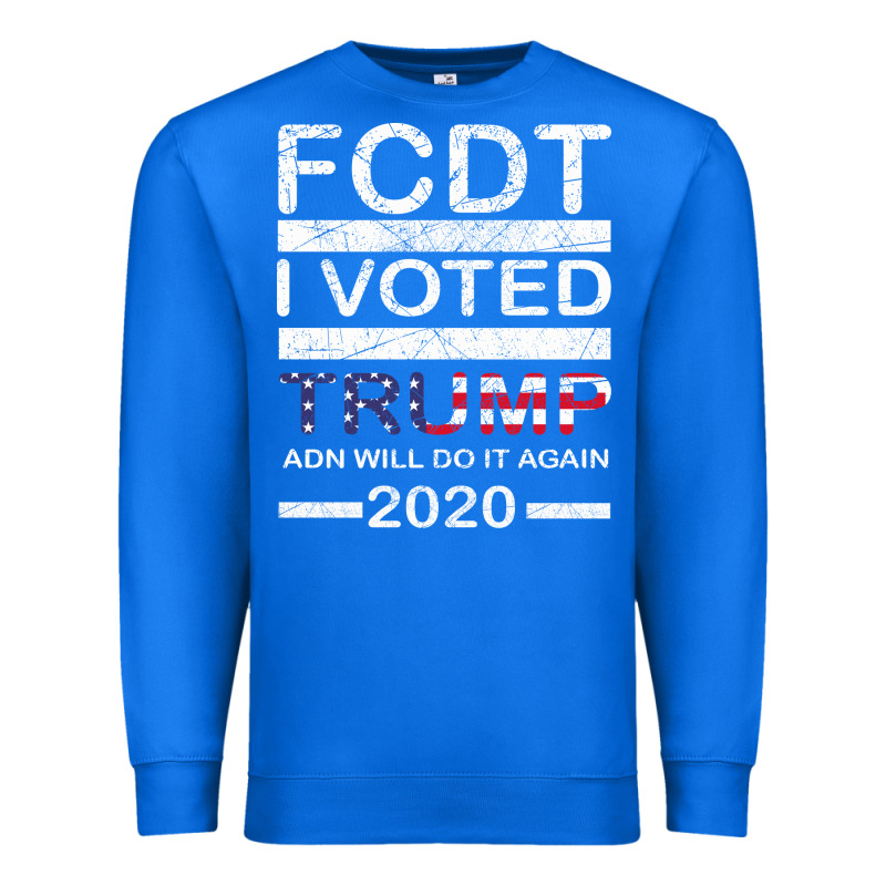Hell Yeah I Voted Trump And Will Do It Again 2020 Premium Sweatshirt by Bettercallsaul | Teevron