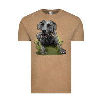 Vintage Coffee Texas Blue Lacy Dog Vintage Tee - LillyAllenDesigns