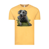 Vintage Mustard Texas Blue Lacy Dog Vintage Tee - LillyAllenDesigns